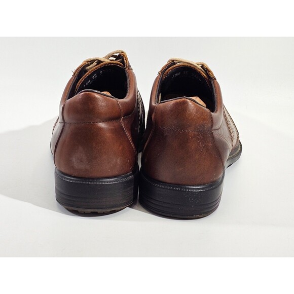 ALLEN EDMONDS Jack Nicklaus Signature Golf Cleats Shoes Brown Men's Size 10.5 - Picture 8 of 11